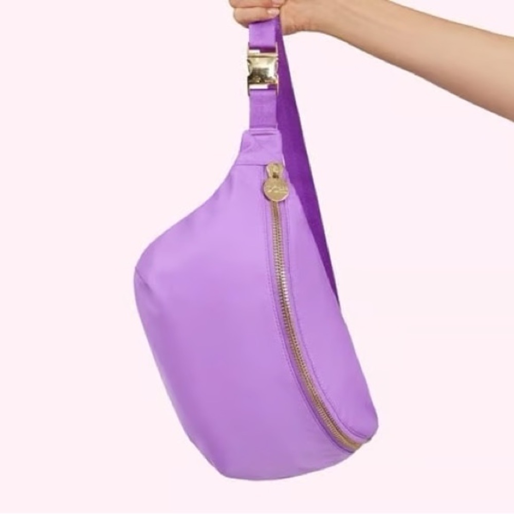 Stoney Clover Lane JUMBO Fanny Pack Acai Purple